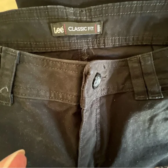 Lee Women’s Jeans NWT Size 12 Short Black Classic Fit Stretch Straight Leg - Picture 4 of 7